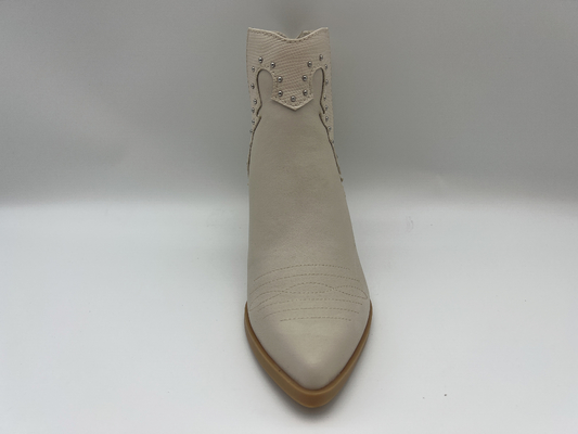 Zapatos de vestir de cuero para mujer del ODM pila natural del pequeño uno mismo de los pernos prisioneros con el talón del ABS