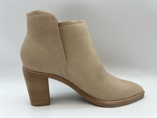 Zapatos de vestir de cuero para mujer beige TPR cómodo Outsole del abrigo lleno con el látex de Pusable