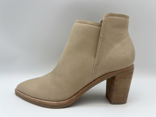 Zapatos de vestir de cuero para mujer beige TPR cómodo Outsole del abrigo lleno con el látex de Pusable