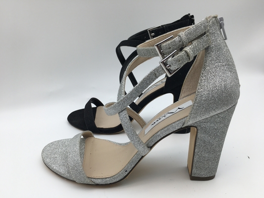 Sandalias abiertas de cuero de la correa de S del SGS Toe Sandals Women ' solas con la cremallera de nylon de YKK