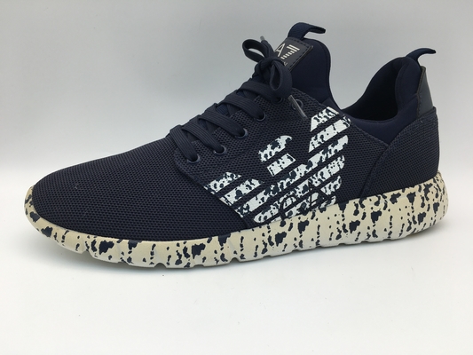 No los calzados atléticos casuales de encargo del resbalón ennegrecen las zapatos tenis respirables para mujer