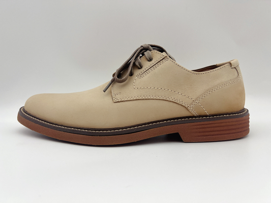 El trabajo de Lt Tan Womens Leather Slip Resistant calza el ODM/al OEM suaves