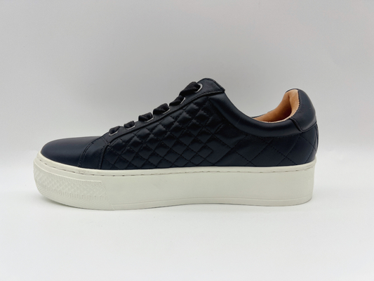 Zapatos de cuero del plano para mujer del ocio con no la suela exterior de goma blanca del resbalón