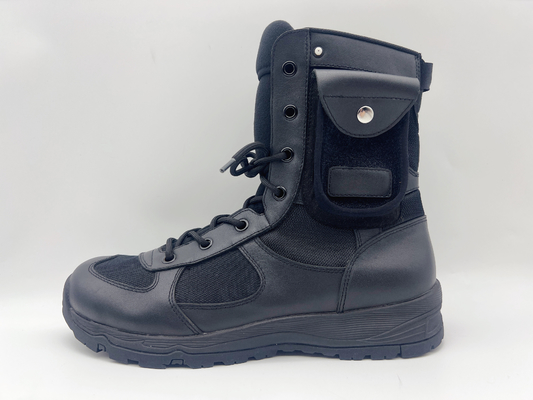 Alto resbalón del tobillo elegante en los zapatos de trabajo resistentes del aceite cómodo de las botas del trabajo