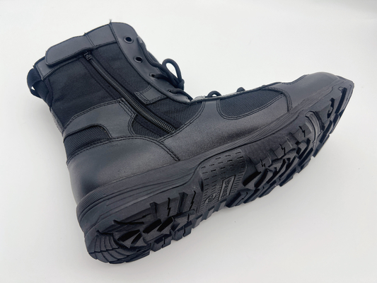 Alto resbalón del tobillo elegante en los zapatos de trabajo resistentes del aceite cómodo de las botas del trabajo