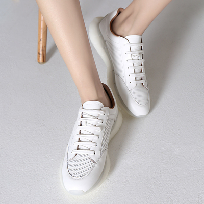 Zapatos tenis respirables ligeras para mujer del negro de zapatos de los deportes atléticos de la moda/blancas