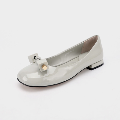 Zapatos planos suaves y de Comfortoble de la oficina, zapatos planos de cuero auténticos para mujer