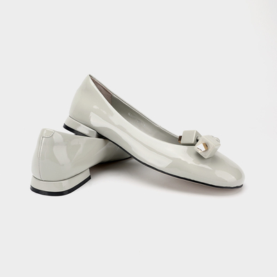 Zapatos planos suaves y de Comfortoble de la oficina, zapatos planos de cuero auténticos para mujer
