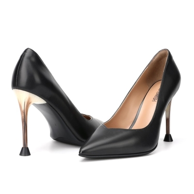 Zapatos de vestir blancos para mujer del charol tacones altos cómodos de 3,9 pulgadas