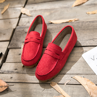 Zapato plano de la nueva moda casual de los zapatos de carne de vaca de las mujeres respirables inferiores suaves del tendón