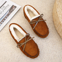 Zapatos del tamaño de Autumn And Winter Pregnant Plus, zapatos inferiores suaves del algodón caliente grueso de la felpa