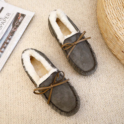 Zapatos del tamaño de Autumn And Winter Pregnant Plus, zapatos inferiores suaves del algodón caliente grueso de la felpa