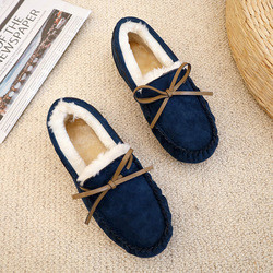 Zapatos del tamaño de Autumn And Winter Pregnant Plus, zapatos inferiores suaves del algodón caliente grueso de la felpa