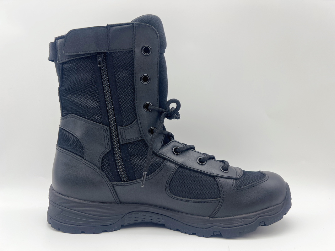 Alto resbalón del tobillo elegante en los zapatos de trabajo resistentes del aceite cómodo de las botas del trabajo
