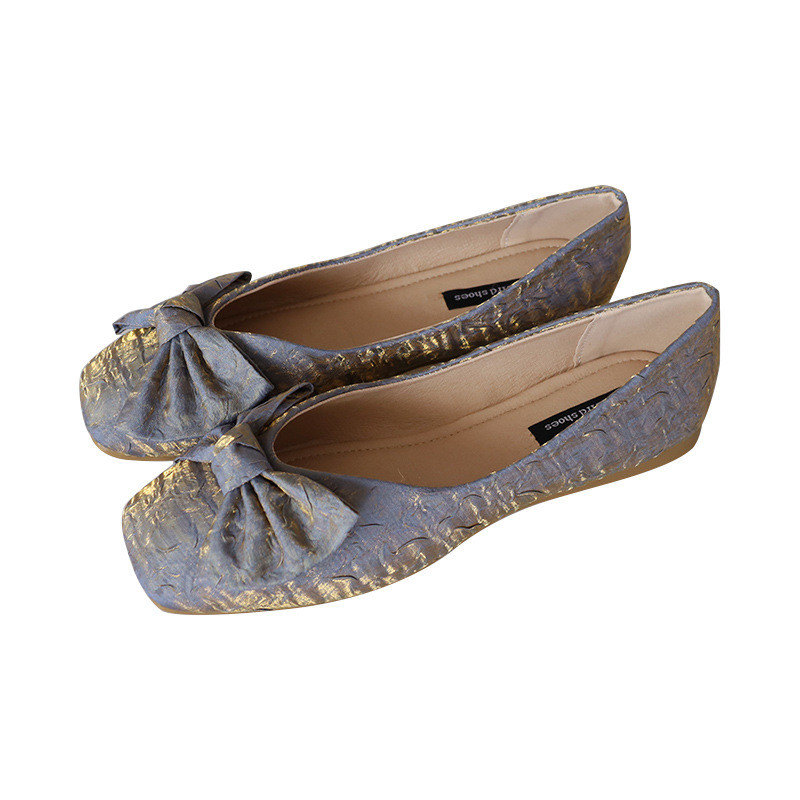 Eva Fabric Foam Ballerina Flats de goma blanca calza Sofit conforta siempre para las mujeres
